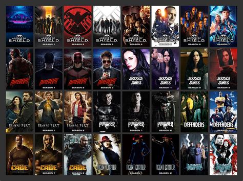 marvel tv series in order